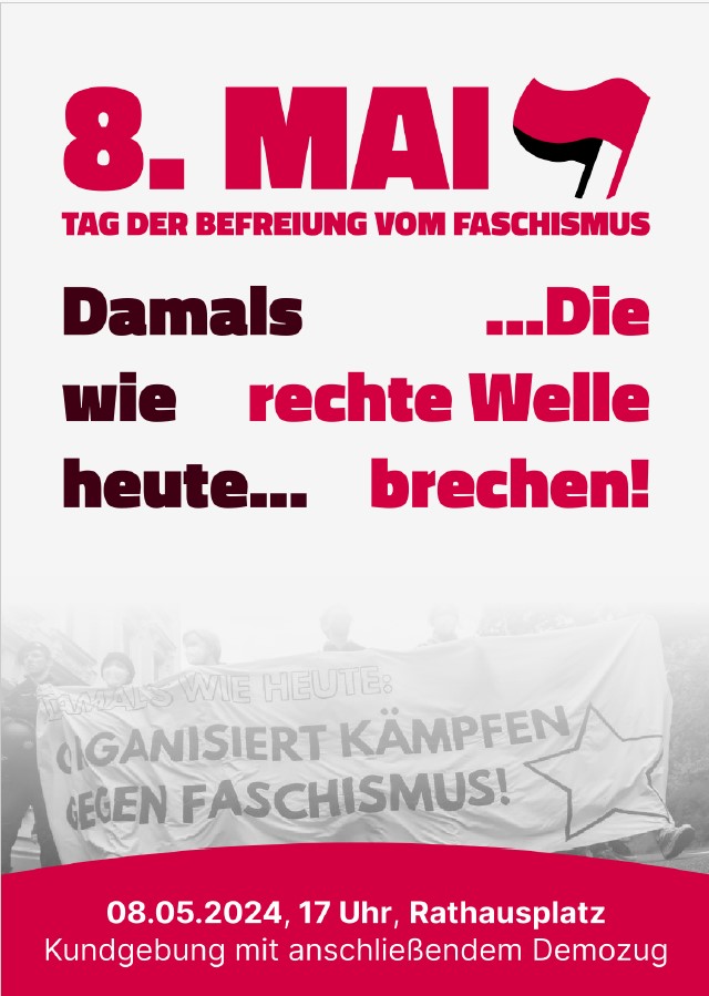 Kundgebung zum Tag der Befreiung vom Faschismus