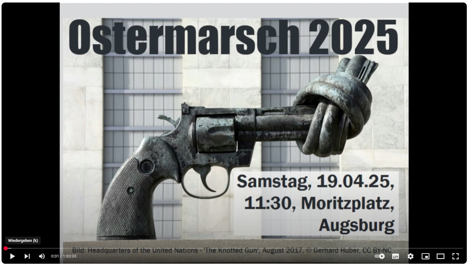 Video vom Augsburger Ostermarsch 2025