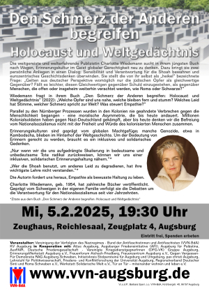 Den Schmerz der anderen begeifen. Holocaust und Weltgedchtnis.